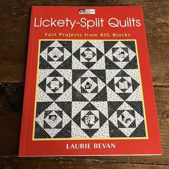 Other - Quilt book Lickety Split Quilts fast projects from big blocks crafting handmade